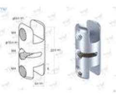 Satin Finishing Double Sided Clamp Wall Picture Hanging System Components