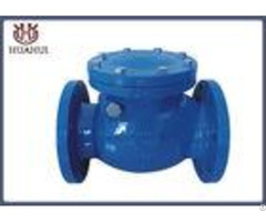 Dn50 Ductile Iron Flanged Check Valve Swing Type Brass Seat Din Standard