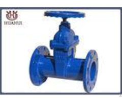 Dn50 Flange Iron Resilient Seated Gate Valve Customized Din3352 Standard