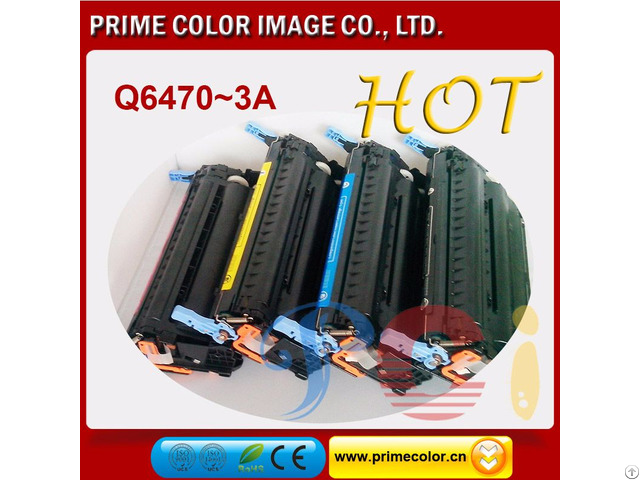 Color Toner Cartridges For Hp Q6470 3a Can Crg 711 Reman With Chip