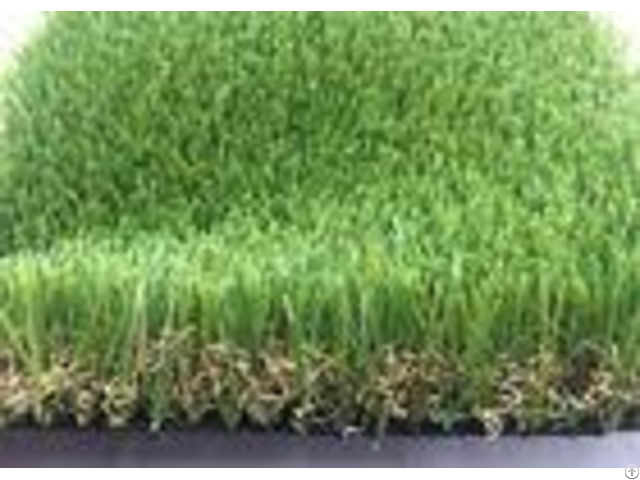 Real Looking Luxury Artificial Grass Garden Uv Resistant 40mm Sgs Approved