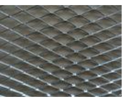 Aluminium Material Expanded Metal Mesh With Powder Coating For Decoration