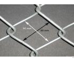 Zinc Coating Flat Surface Chain Wire Fencing Galvanized Diamond For Garden Security