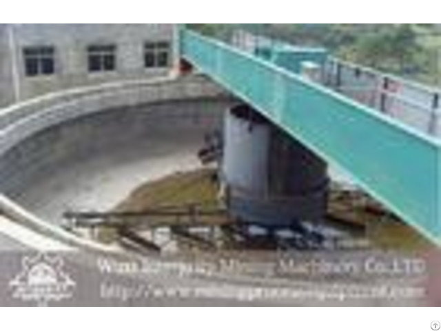 Automatic Rake Lifting Slurry Thickener Flat Bottom Clarifier Hydraulic