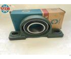 Uc208 Industrial Insert Ball Bearings With P208 Cast Iron Green Gray Bearing Housing