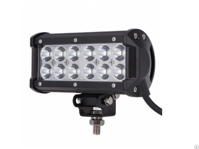 Led Light Bar 2pcs 36w 6 5inch Flood Off Road