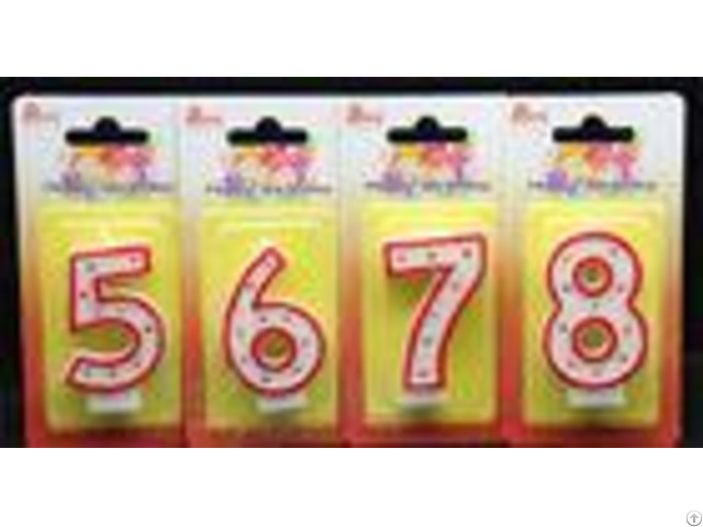 Best Sellingdot Number Birthday Candle