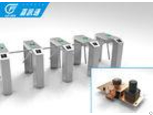 Id Reader Vertical Tripod Turnstile Optional Passage Width 600mm 35 Persons Min