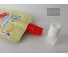 Pe Material 8 6 Mm Cheer Pack Plastic Spout Cap For Stand Up Juice Bag