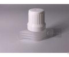 Diameter 9 6mm Matetrial Pe White Color Plastic Spout Cap For Jelly Bag