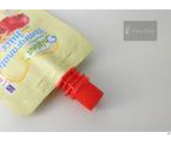 Pe Material 8 6mm Flip Spout Cap For Beverage Pouch Packing Professinal Customized