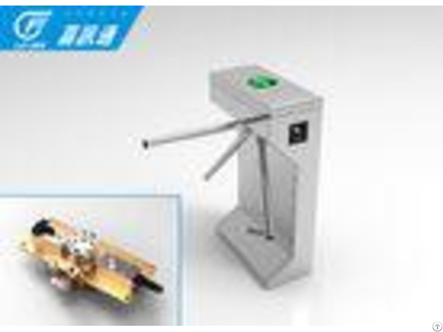 Outdoor Biometric Vertical Tripod Turnstile Semi Automatic For Swiming Pool Gates