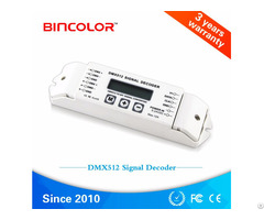 Bincolor Led Lcd Display Dmx512 Signal Decoder Bc 820