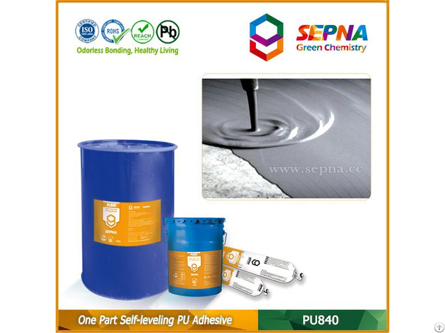 Single Component Polyurethane Self Leveling Adhesive Pu840