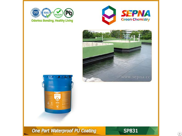 One Component Polyurethane Waterproof Coating Sp831