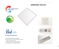 Cct Adjustable And Dimmable Led Panel Light