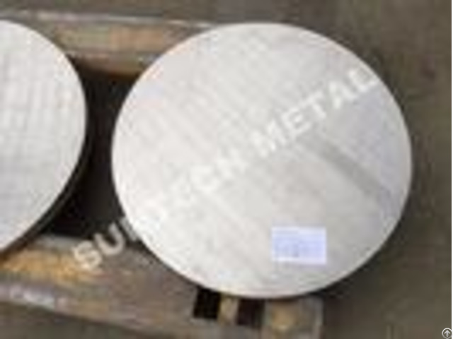 Sb265 Gr 1 Titanium Carbon Steel Clad Tubesheet For Condensers