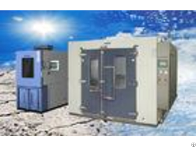 Larger Volume Electroplated Sus304 Walk In Climatic Test Chamber Rooms