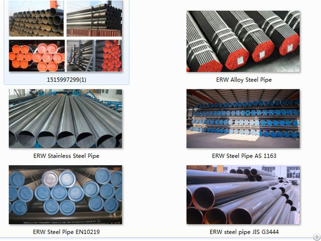 Physical Parameters Of Erw Steel Pipe Jis G3444