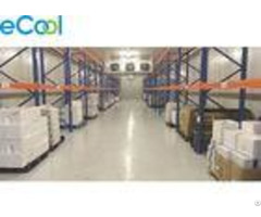 Insulated Pu Panel Cold Room Storage Warehouse 18c 20c For Carton Box Packed Food
