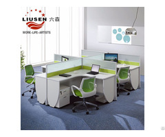 Elegant And Environmental Friendly Office Workstation Green Ls201402
