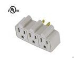 Ul Listed Ac Power Plug Adapter Witth 3 Outlet Surge Protector Wall Tap 15a 125v 60hz