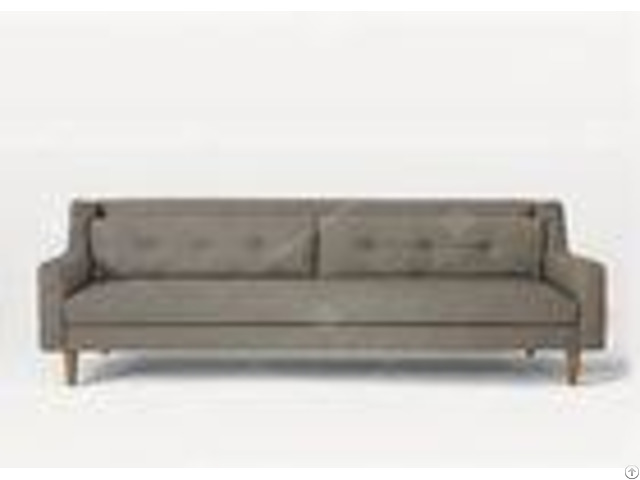 High Density Foam Furniture Sofa Set Lounge Small U Shaped Sectional Simple Style