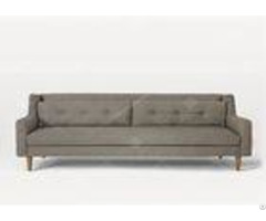 High Density Foam Furniture Sofa Set Lounge Small U Shaped Sectional Simple Style
