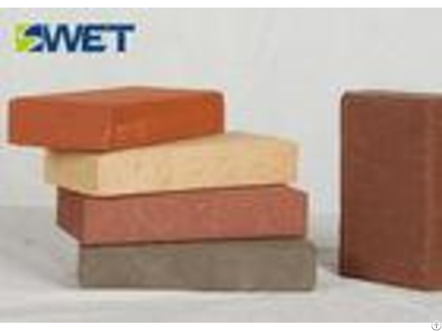 Durable Clay Refractory Fire Bricks Exact Dimension Good Thermal Stability