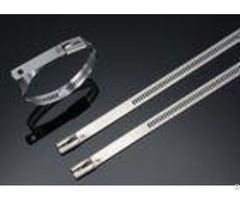 Naked Ss304 Ss316 Ladder Type Stainless Steel Cable Ties Self Locking 450mm