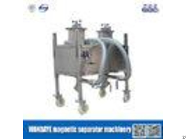 Permanent High Gradient Double Cavity Stainless Steel Magnetic Separator Machine