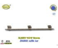Ref H019 Zinc Alloy Metal Coffin Handles Zamak Casket Long Bar 1 Meter 3 Base