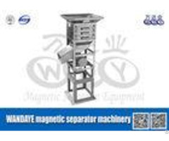 Non Polluting Drum Roller Drawer Magnets High Gradient Magnetic Separator
