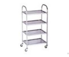Stainless Steel Hotpot Trolley Square Tube