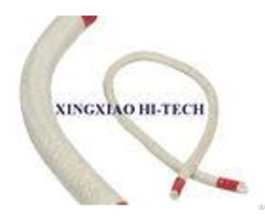 Heat Proof Resistant Insulation Rope For Sealing White Color Braided Twisted
