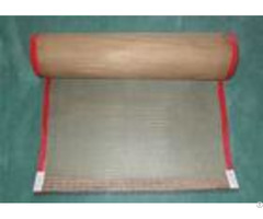 Leno Weaving Coated Fiberglass Mesh Conveyor Belt Fabric High Temperature Resistant
