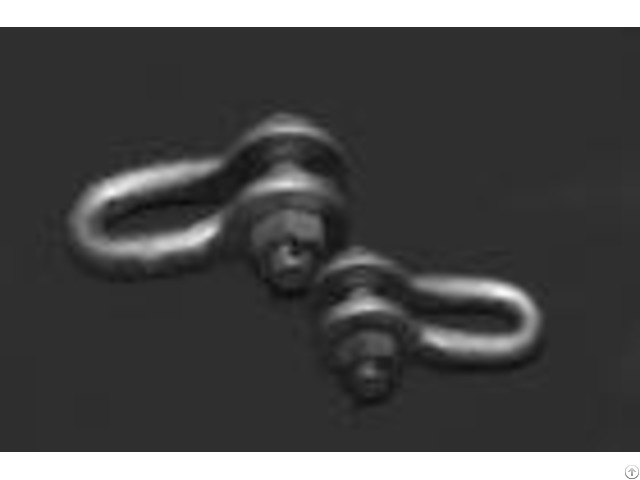 High Voltage Clevis Shackle Transmission Line Fittings 100kn 400kn Tensile Strength