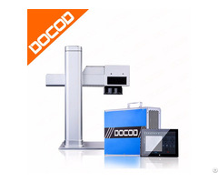 Docod Portable Mini2 Fiber Laser Marking Machine Good For Steel Aluminum Plastic Coated Materials