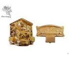 Gold Plastic Casket Accessories American Style Funeral Coffin Fittings Suppliers