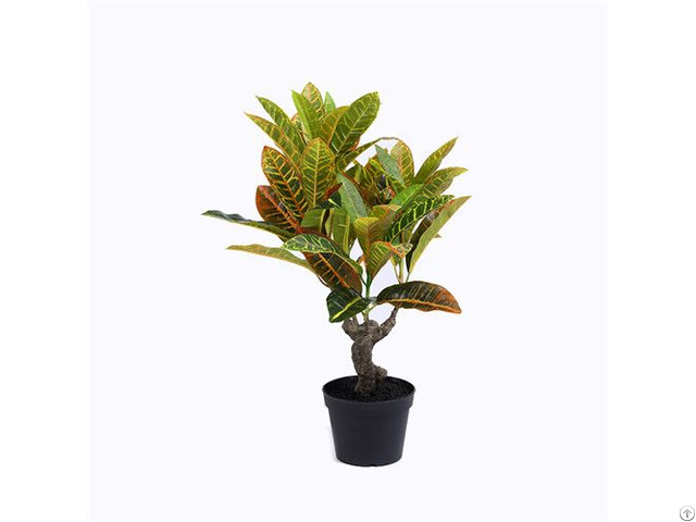 Artificial Croton Plant