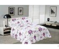 Rose Butterfly Cotton House Quilt Covers With Colorful Printed Pattern Styles