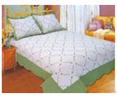 Plain Color Floral Bedding Sets Silky Soft Touch For Home And Hotel