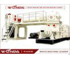 Red Sintered Clay Brick Making Machine Vacuum Extruder All Steel Material