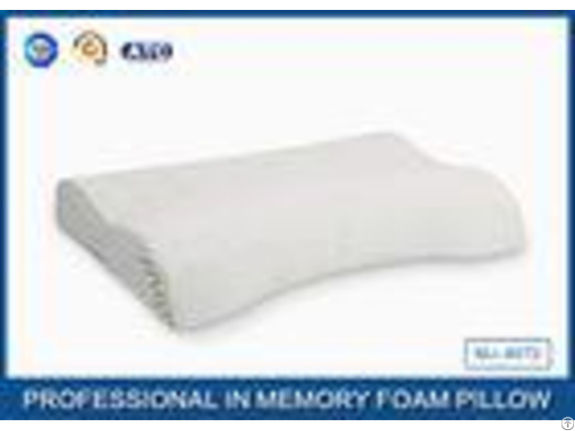 Large Cleaning Memory Foam Massage Pillow For Bed Sleeping Crescent Shape