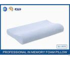 Soft Pure Comfort Memory Foam Contour Pillow With Cotton Velour Pillowcase Cover