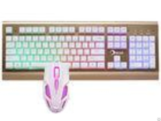 Reccazr Kc709 Mechanical Keyboard And Mouse Combo With Led Lighting