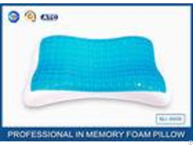 Kids Bed Sleeping Memory Foam Cooling Gel Pillow In Summer Low Resilience