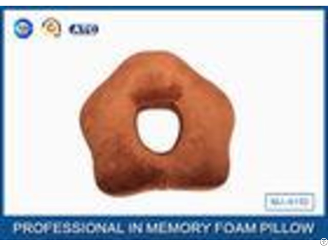 Pentagon Office Nap Memory Foam Sleep Pillow With Hole Plush Pillowcase