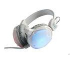 White Computer Gaming Headphones Sound Isolation Oem Odm Available