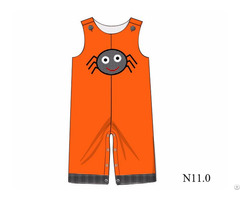 Lovely Spider Applique Longall For Little Boy Bb705